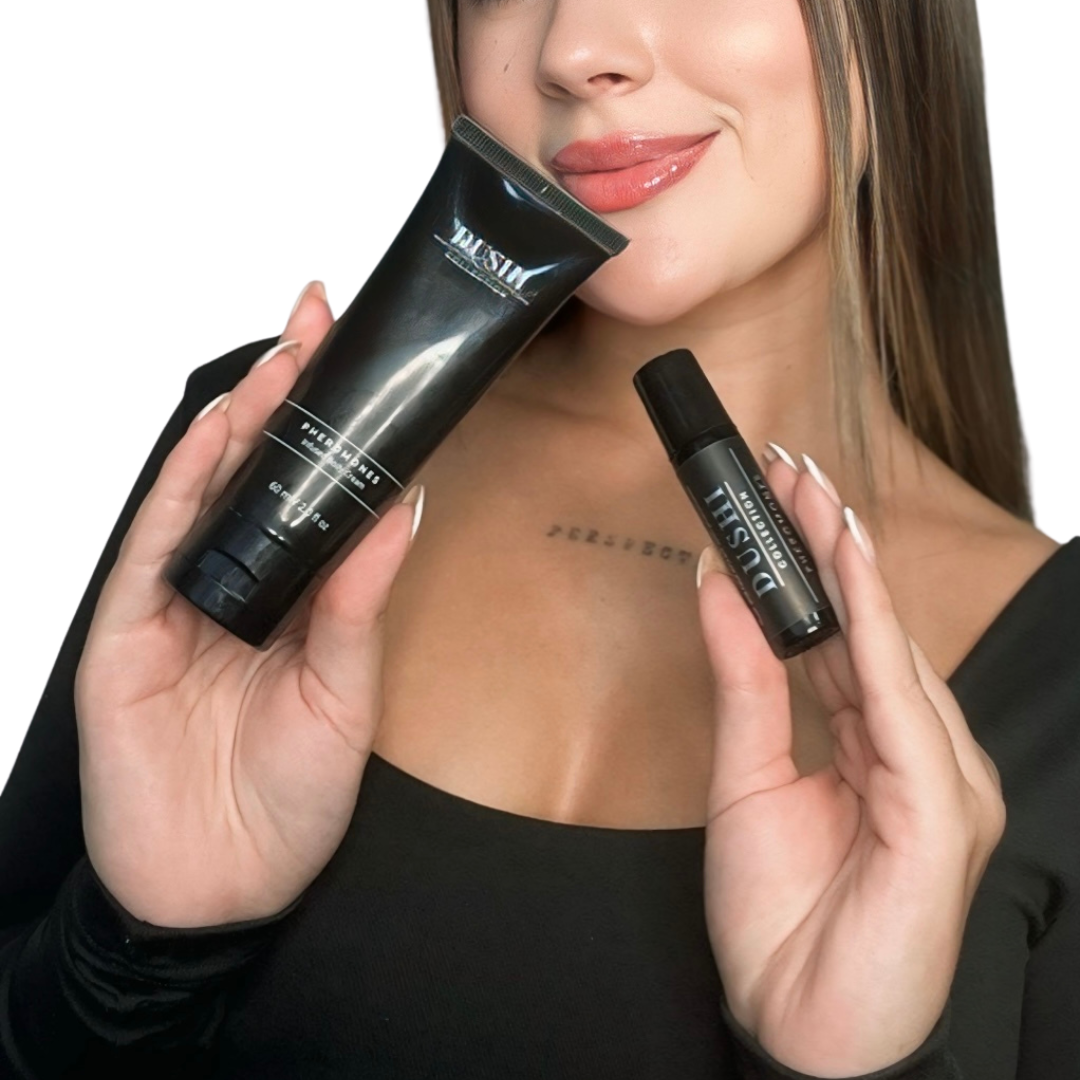 KIT DUSHI® Experiencia Total (3 Productos) Pheromone/Pherocream/Pherogloss