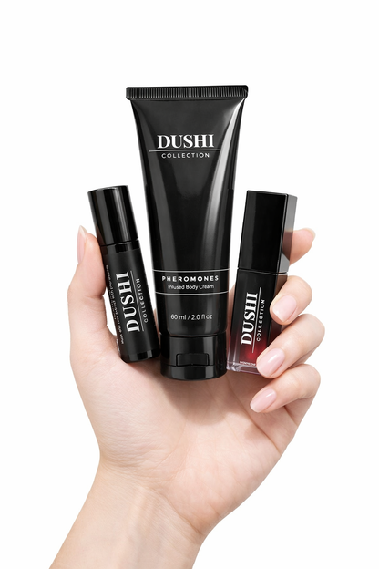 KIT DUSHI® Experiencia Total (3 Productos) Pheromone/Pherocream/Pherogloss